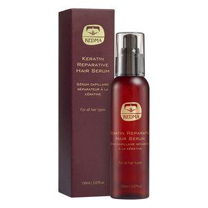 KEDMA KERATIN REPARATIVE HAIR SERUM-FOR ALL HAIR TYPES-5.07 oz/150 ml-NEW-SEALED